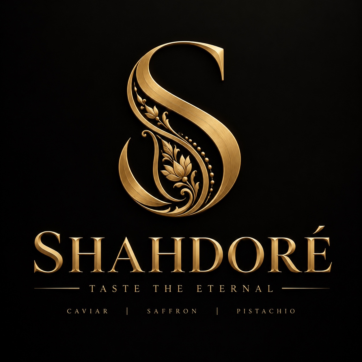 Shahdoré golden monogram